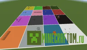 Карта Command School (Школа команд) Майнкрафт