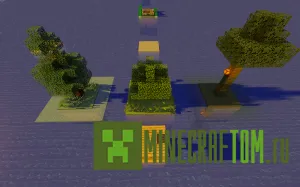 Карта Sea Cube Survival (Выживание на морских кубах)