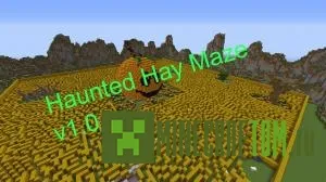 Карта Haunted Hay Maze (Призрачный лабиринт) для Майнкрафт