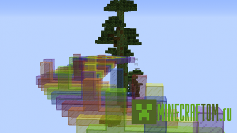 Карта Sky Runner (Небесный бегун) для игры Майнкрафт