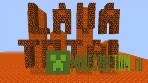 Карта The Lava Trials (Испытания лавой) для Minecraft Карта The Lava Trials (Испытания лавой) для Minecraft