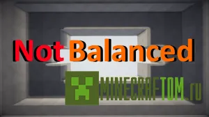 Карта Not Balanced (Не сбалансировано) для Майнкрафт