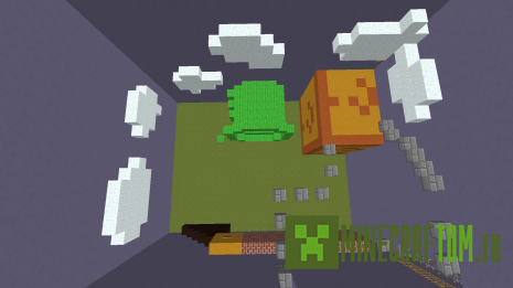 Карта Find the Parkour (Найти паркур) для игры Майнкрафт