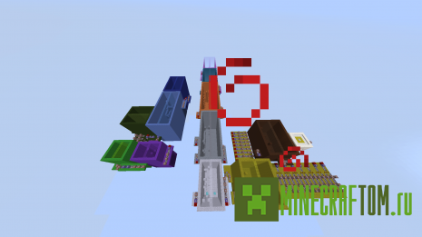 Карта Mirror Color (Зеркальные цвета) для игры Майнкрафт
