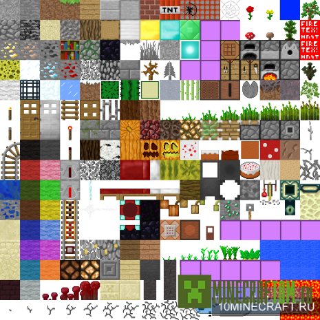 Текстуры BugraDigLeRs для версии 1.5.2 Майнкрафт