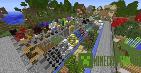 Текстуры ShadeWorld (Теневой мир) для 1.6.4 Minecraft