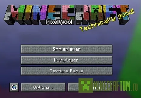 Текстуры PixelWool (Пиксельная шерсть) для 1.7.4 Текстуры PixelWool (Пиксельная шерсть) для 1.7.4