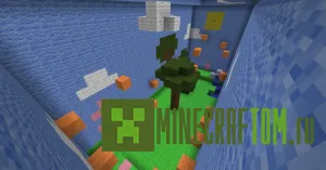 Карта The Wooly Box World (Мир шерстяных коробов) для Minecraft Карта The Wooly Box World (Мир шерстяных коробов) для Minecraft