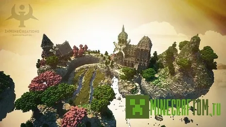 Карта Medieval Fantasy (Средневековая фантазия) для Майнкрафт