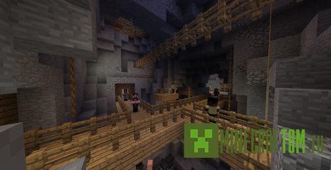 Карта The Hole (Дыра) для Майнкрафт