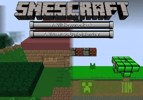 Текстуры SNESCraft для версии 1.7.2 игры Майнкрафт Текстуры SNESCraft для версии 1.7.2 игры Майнкрафт