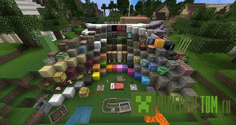 Текстуры Chroma Hills Cartoon RPG для версии 1.8 Майнкрафт