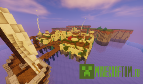 Карта Knights Tale (Легенды рыцарей) Майнкрафт