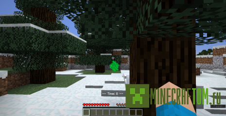 Карта Timing Journey (Время в пути) Майнкрафт