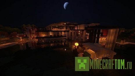 Карта Luxurious Modern House 2 (Роскошный современный дом2)