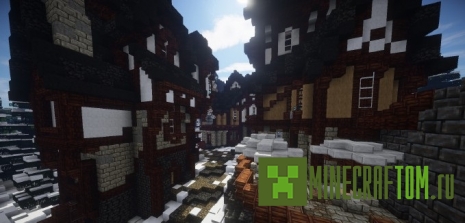 Карта Msk – Village of Altz (Поселок Альтц) для игры Майнкрафт