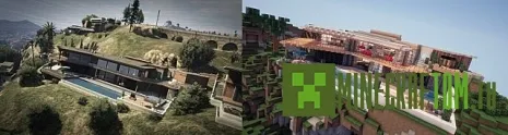 Карта GTA V – Franklin’s Pad (ГТА 5 - полочка Франклина) для Minecraft