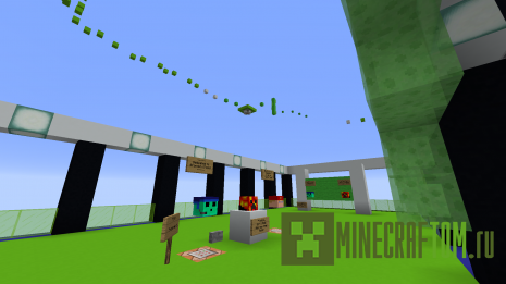 Карта Simply Pete's Parkour (Простой паркур Питера) для Minecraft Карта Simply Pete's Parkour (Простой паркур Питера) для Minecraft