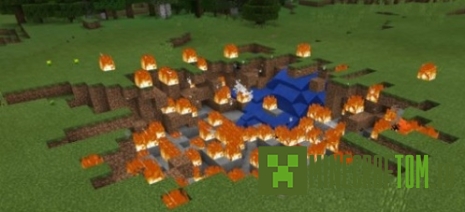 Мод Mega Creeper (Мега Крипер) для версии 1.1.0 игры Minecraft PE Мод Mega Creeper (Мега Крипер) для версии 1.1.0 игры Minecraft PE