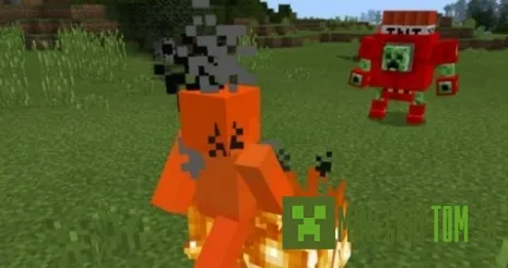 Мод Mega Creeper (Мега Крипер) для версии 1.1.0 игры Minecraft PE Мод Mega Creeper (Мега Крипер) для версии 1.1.0 игры Minecraft PE