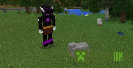 Мод The Ender Boss (Босс Эндермен) для версии 1.1.0 Майнкрафт ПЕ Мод The Ender Boss (Босс Эндермен) для версии 1.1.0 Майнкрафт ПЕ