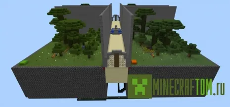 Карта The Walls (Стены) для версии 1.1.0 Майнкрафт ПЕ Карта The Walls (Стены) для версии 1.1.0 Майнкрафт ПЕ