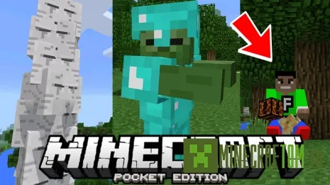 Мод HardCore Mobs (Жесткие мобы) для версии 1.1 MCPE Мод HardCore Mobs (Жесткие мобы) для версии 1.1 MCPE