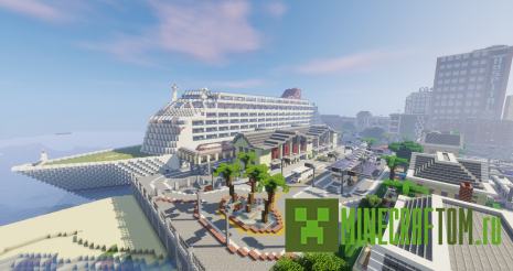 Карта Port Vance (Порт Ванс) для игры Майнкрафт