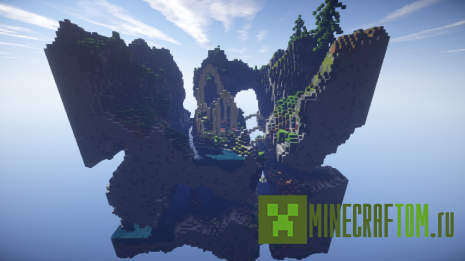 Карта SkyProgress (Небесный прогресс) Minecraft