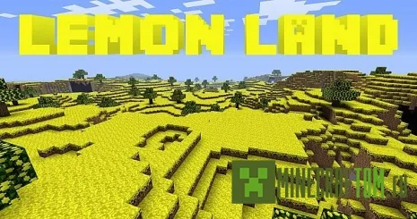 Мод Lemon Land (Лемонная земля) для версии 1.7.10 Майнкрафт Мод Lemon Land (Лемонная земля) для версии 1.7.10 Майнкрафт