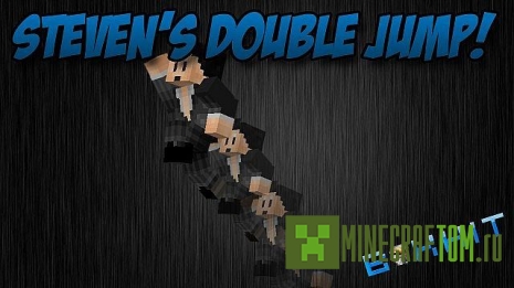 Плагин Steven’s Double Jump (Двойной прыжок Стивена) для 1.7.4 Плагин Steven’s Double Jump (Двойной прыжок Стивена) для 1.7.4