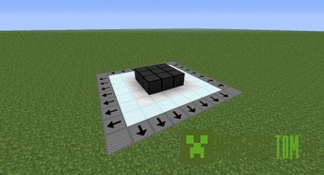 Мод Bouncing Block (Отскок блока) для версии 1.8 Майнкрафт Мод Bouncing Block (Отскок блока) для версии 1.8 Майнкрафт