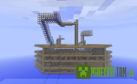 Карта Cruise Ship (Круизный корабль) для игры Майнкрафт