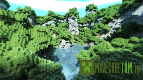 Карта Reichi Island (Остров Реичи) для игры Майнкрафт