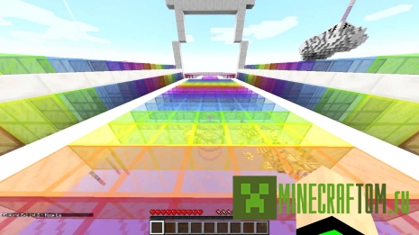 Карта Super Steve Runner (Супер Стив бегун) для Майнкрафт