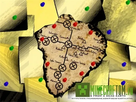 Карта Letters From a Dead Earth (Письма с конца мертвой земли) Карта Letters From a Dead Earth (Письма с конца мертвой земли)