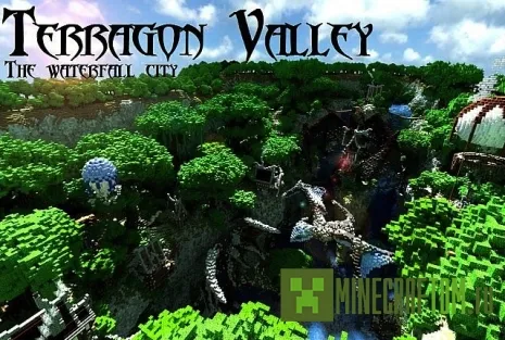 Карта Terragon Valley (Долина Террагона) для игры Майнкрафт
