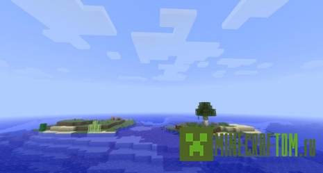 Карта Double Island (Двойной остров) Minecraft