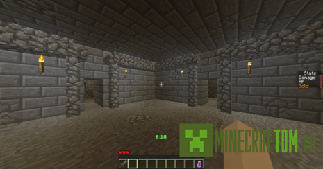 Карта Deep in dungeon (Глубоко в подземелье) для Minecraft