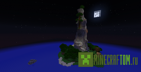Карта Mountain Island (Горный остров) Minecraft