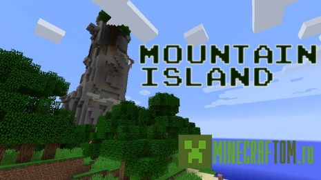 Карта Mountain Island (Горный остров) Minecraft