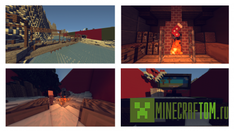 Карта Christmas Jumps (Рождественские прыжки) Minecraft