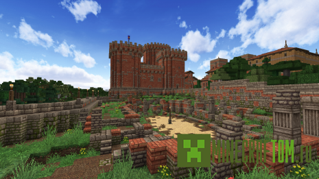 Карта City of Rome (Рим) Minecraft