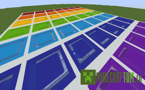 Карта Rainbow 49 (Радуга 49) Minecraft