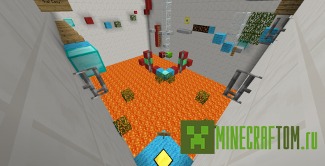 Карта Sprint Lava Parkour 3 (Бег по лаве 3) Карта Sprint Lava Parkour 3 (Бег по лаве 3)