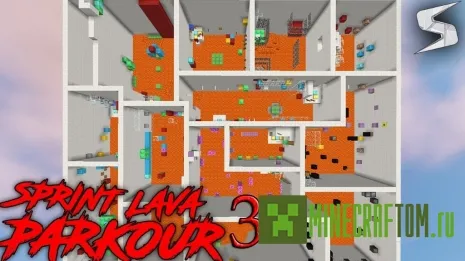 Карта Sprint Lava Parkour 3 (Бег по лаве 3) Карта Sprint Lava Parkour 3 (Бег по лаве 3)