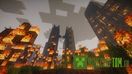 Карта Doomsday Parkour (Судный день) Minecraft