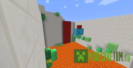 Карта Sprint Lava Parkour 2 (Бег по лаве 2) Minecraft Карта Sprint Lava Parkour 2 (Бег по лаве 2) Minecraft