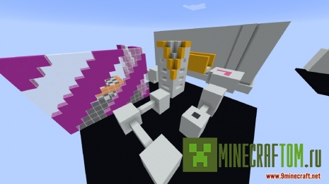 Карта Pure Flow (Чистый поток) Minecraft Карта Pure Flow (Чистый поток) Minecraft