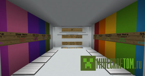 Карта JAMP! для Майнкрафт